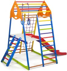 Дитячий спортивний комплекс SportBaby KindWood Color Plus 2